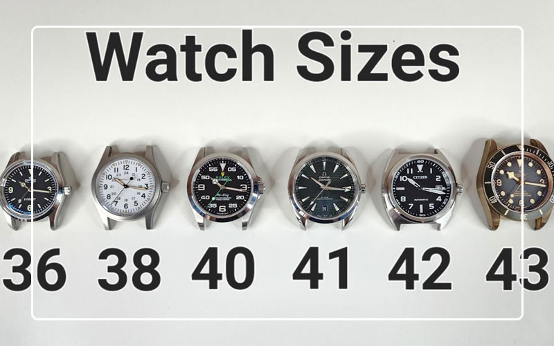 Choosing a watch size